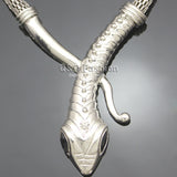 Vintage Gold Silver Egyptian Cleopatra