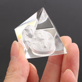 Egypt Egyptian Shape Clear Crystal Pyramid