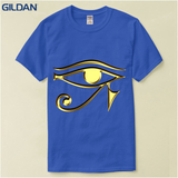 Tops Tees 100% Cotton Men's The Eye Of Horus Ra Egyptian