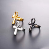 Ankh Ring Egyptian Cross Key of the Nile