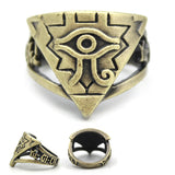 Pyramid Egyptian Eye Of Horus Ring