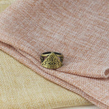 Pyramid Egyptian Eye Of Horus Ring