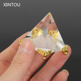 Energy Healing Crystal Glass Egypt Egyptian Pyramid