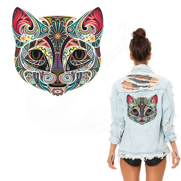 New Egyptian style Multicolor Cat stickers