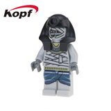 Single Sale Pharoah's Medieval Egyptian Mummy Super Heroes Action Figures Building Blocks Collection Toys for children