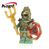 Single Sale Pharoah's Medieval Egyptian Mummy Super Heroes Action Figures Building Blocks Collection Toys for children