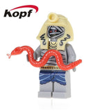 Single Sale Pharoah's Medieval Egyptian Mummy Super Heroes Action Figures Building Blocks Collection Toys for children