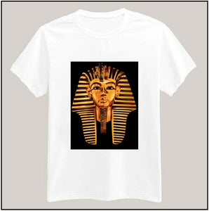 Women T-shirt Egyptian Pharaoh Print Casual Cotton