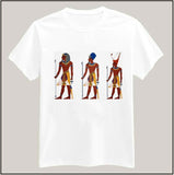 Women T-shirt Egyptian Pharaoh Print Casual Cotton
