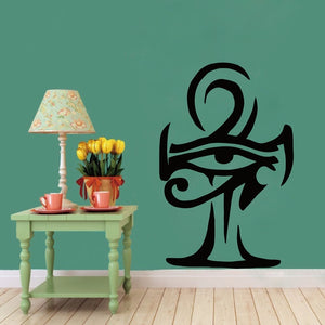 Egypt Decals Egyptian Ankh God Pharaoh Cat Wall Sticker