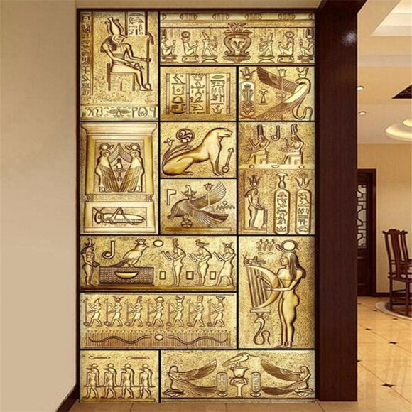 art mural HD beauty of ancient Egyptian