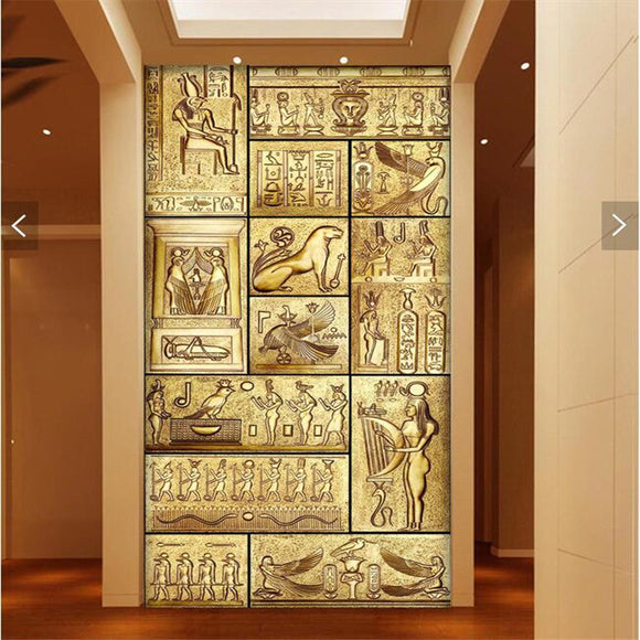 3d art mural HD beauty of ancient Egyptian