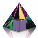 2.4'' Egypt Egyptian Shape Crystal Pyramid Ornament