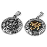 Egyptian Eye of Horus Ra Udjat Talisman Biker Pendant