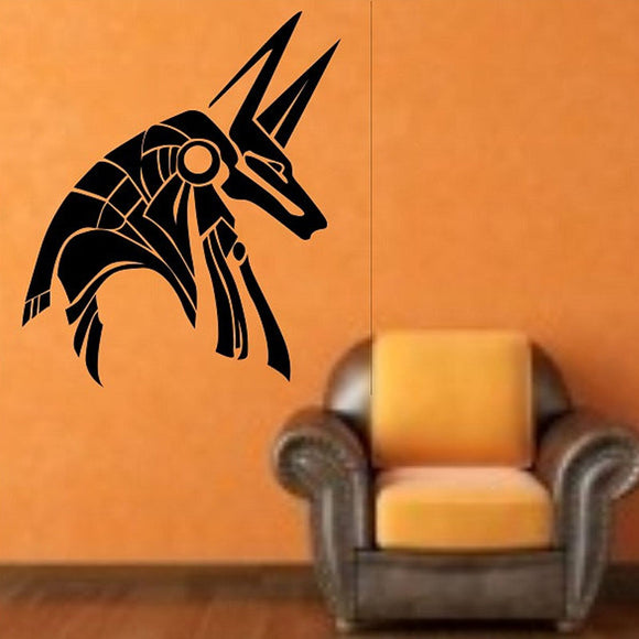 Egyptian God Anubis Wall Sticker Home Decor