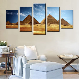 Egyptian Pyramids Canvas Prints Ancient Egypt Giza Pyramids