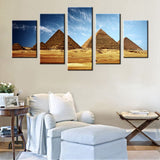Egyptian Pyramids Canvas Prints Ancient Egypt Giza Pyramids
