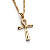 Egyptian Life Cross Pendant Hip-hop Necklace