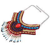 Women vintage choker necklaces Egyptian