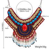 Women vintage choker necklaces Egyptian