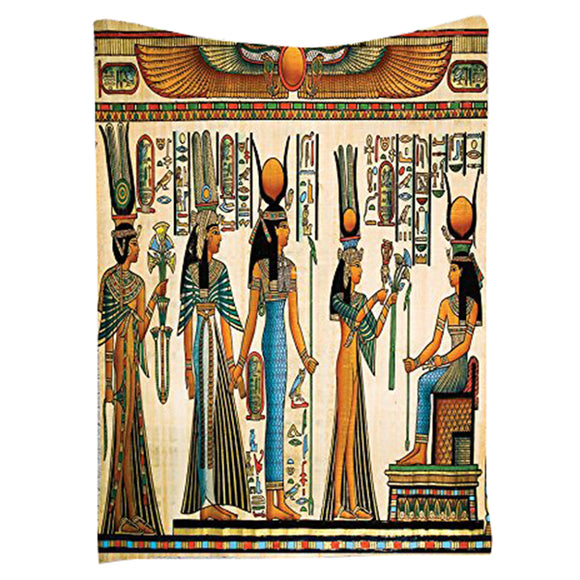 Egyptian Decor Collection Egyptian Papyrus Depicting Queen