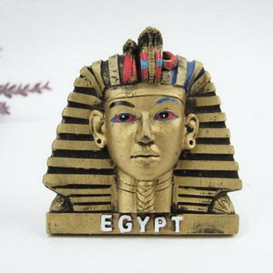 Egyptian Pharaoh Tutankhamun Golden Mask Fridge Magnets