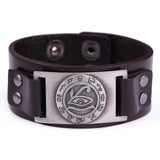 Ancient Egyptian Myths Isis Leather Bracelets Eye of Horus