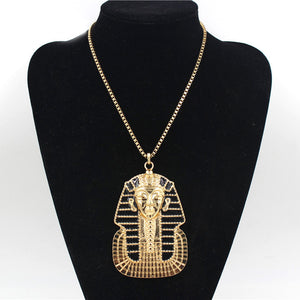 Black Enamel Tutankhamen Classic Egyptian Pharaoh Head