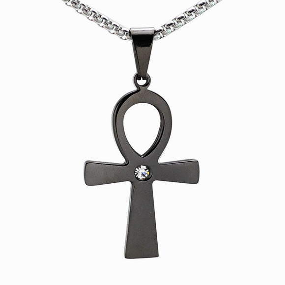Gold Black Sliver Tone Stainless Steel Egyptian