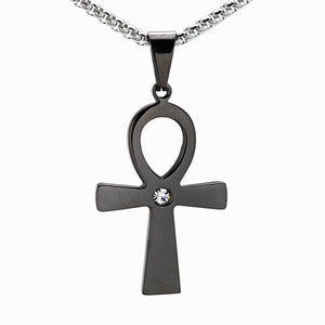 Gold Black Sliver Tone Stainless Steel Egyptian