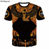 Ancient Egyptian Pharaoh Print 3D Men T-shirt
