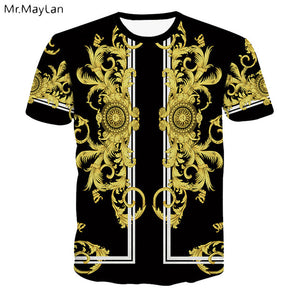 Ancient Egyptian Pharaoh Print 3D Men T-shirt