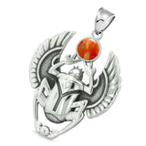 Punk Amulet Pendant Egyptian Scarab Rebirth